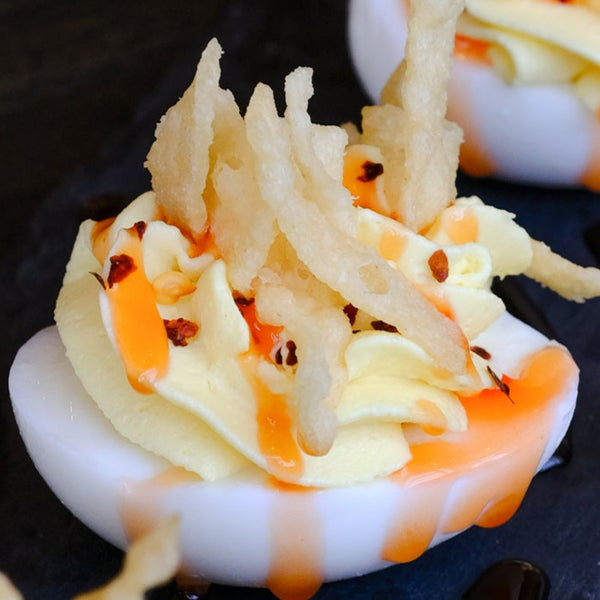 Crab Rangoon Deviled Eggs Deviled Egg Co.
