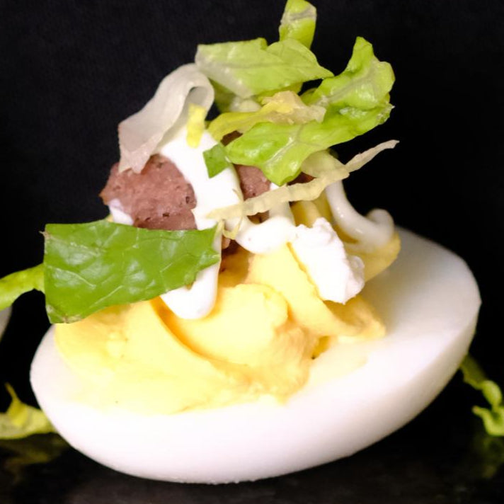 Gyro Deviled Eggs
