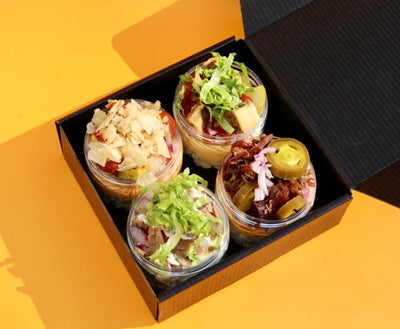 Egg-venture Pack - Choose 24 Deviled Eggs + 4 NEW Adventurous Egg Salads!